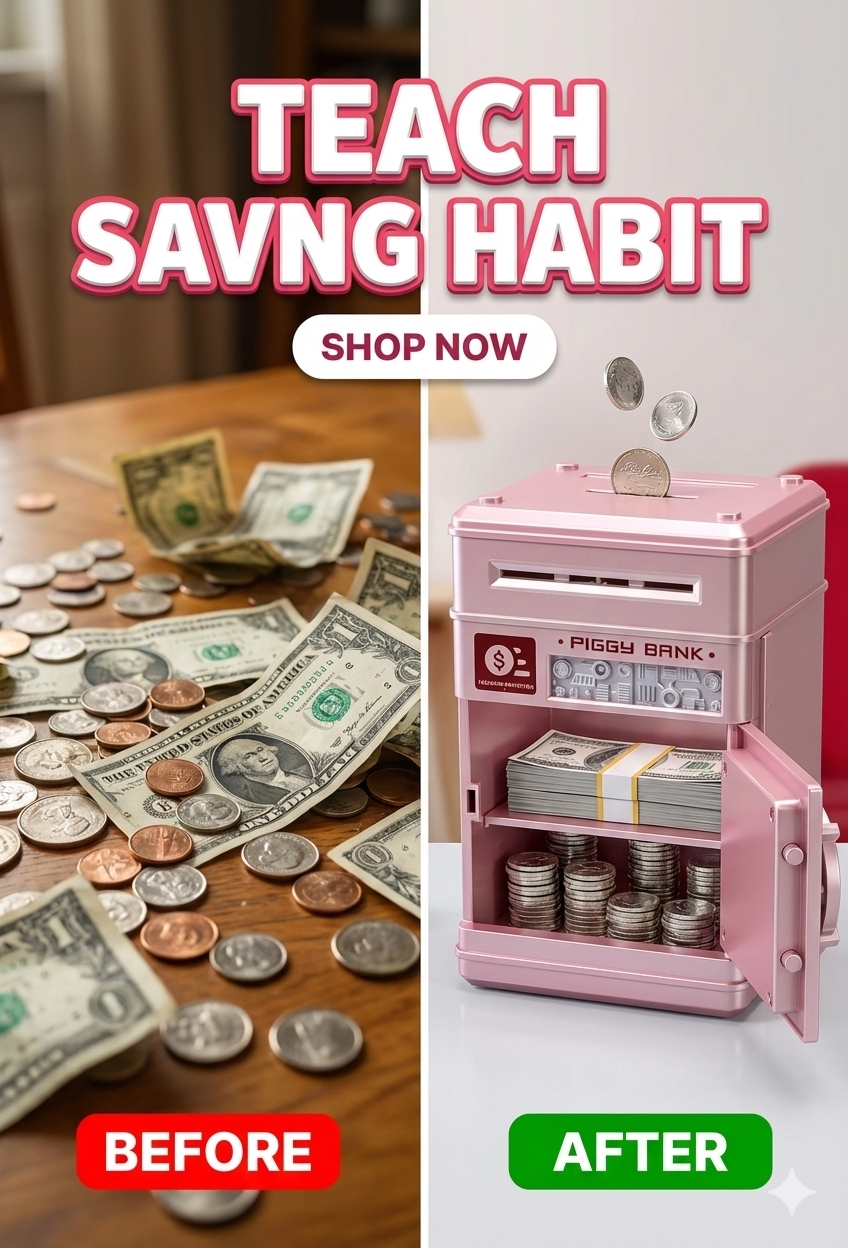 Mini ATM Password Protected BANK