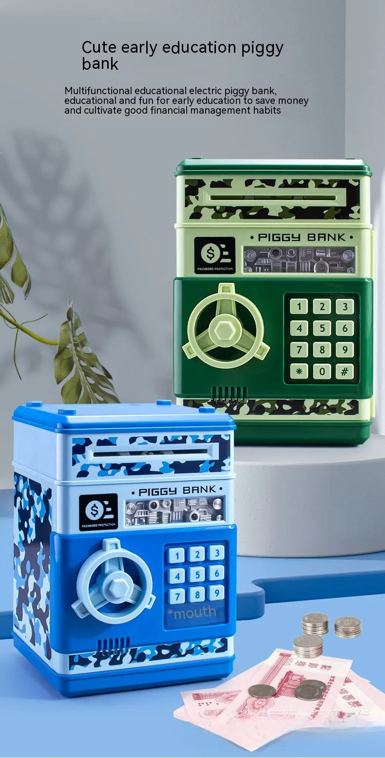 Mini ATM Password Protected BANK