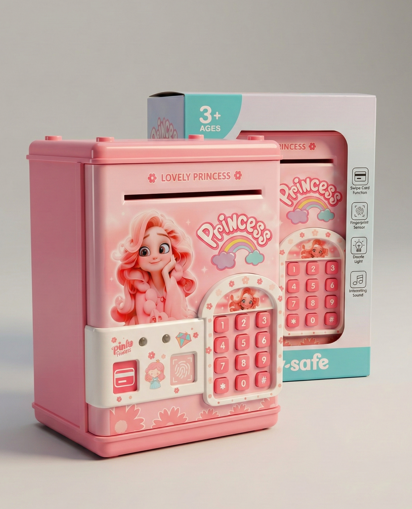 Mini ATM Password Protected BANK